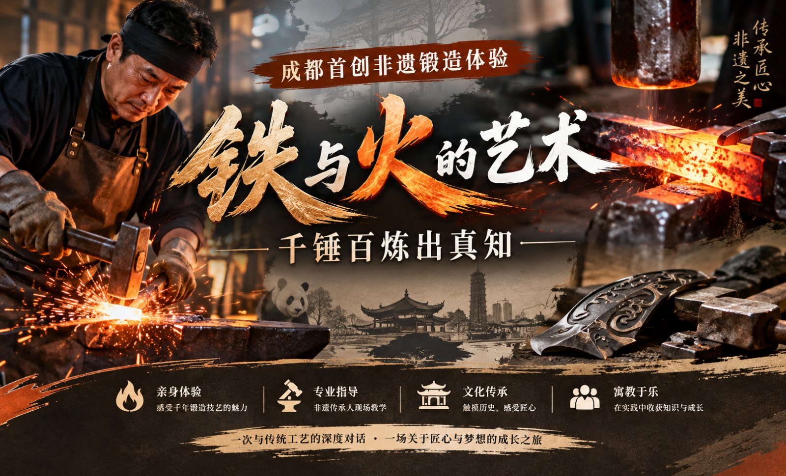 【9月27日】非遗锻刀·小小铁匠营主图