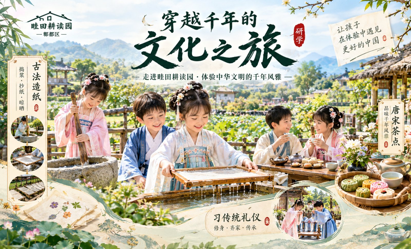 【10月1日】古法造纸·汉服雅致主图