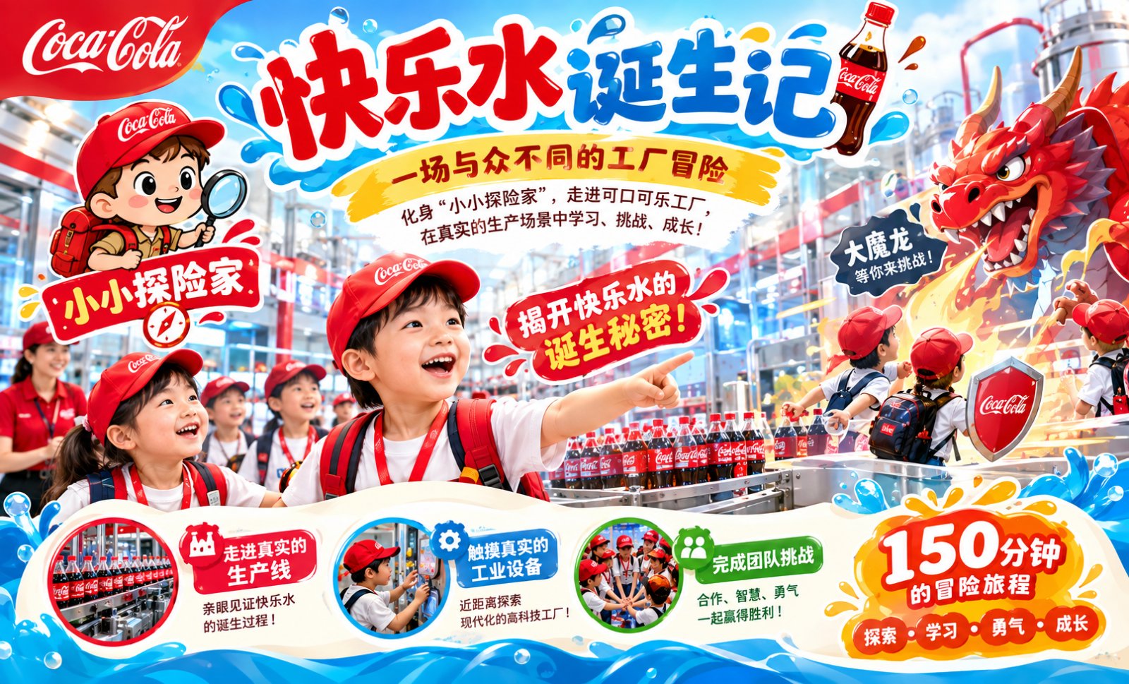 【11月15日】可口可乐工厂参观—快乐水诞生记