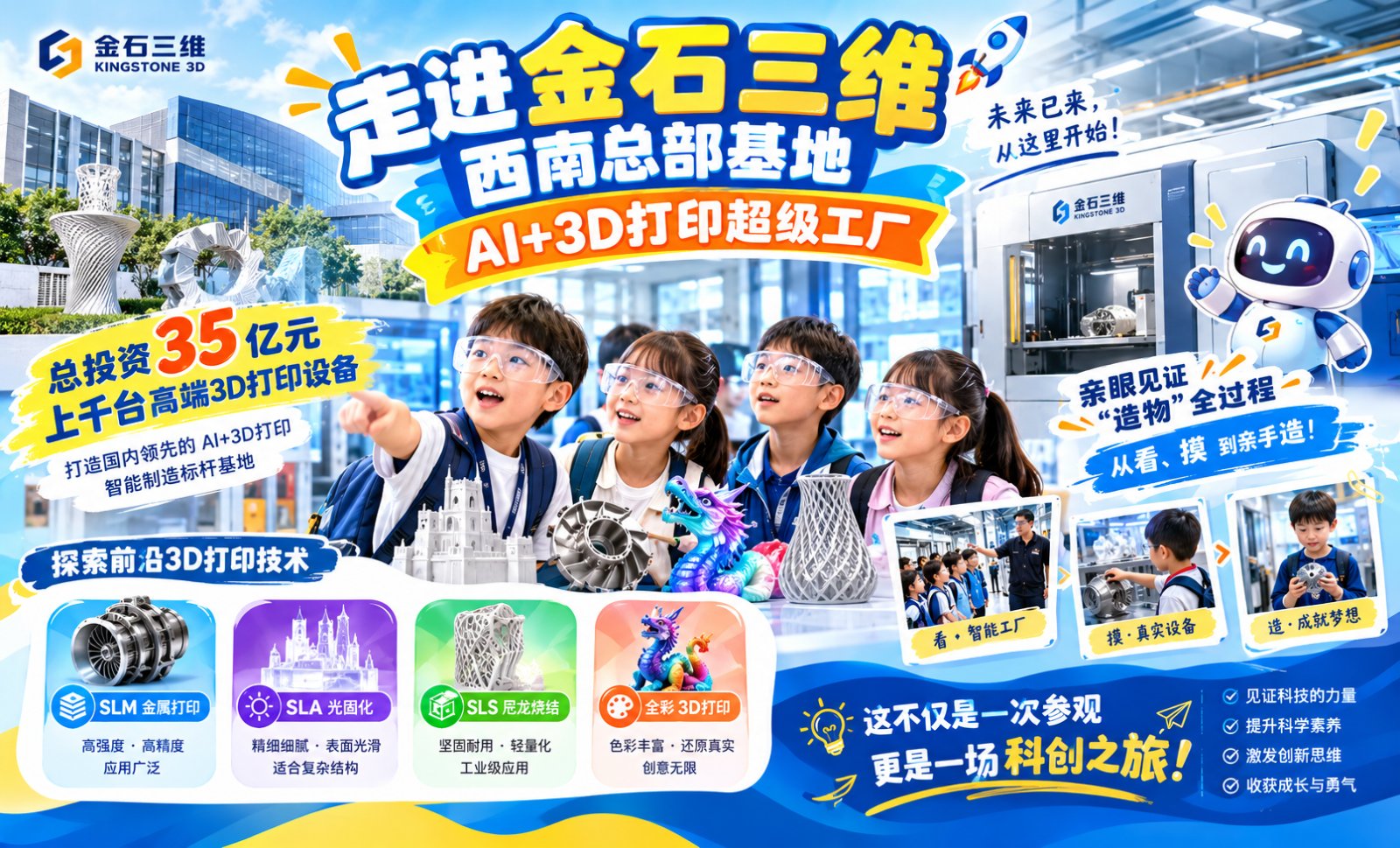 AI+3D打印工厂研学主图